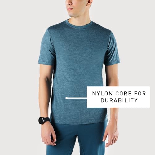 IBEX Merino Wool Paradox Short Sleeve Tee for Men | Lightweight & Breathable Solid Low Crew Neck Men's T-Shirt3