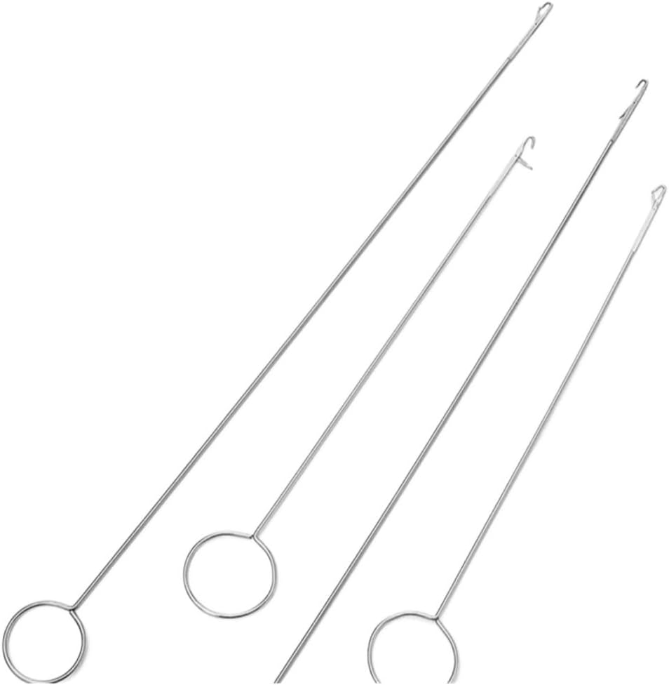 Loop Turner Sewing Tool Stainless Steel Sewing Ring Hook Rotating Fabric Tube Belt Belt Strip Home Tool Accessories(17.5cm)