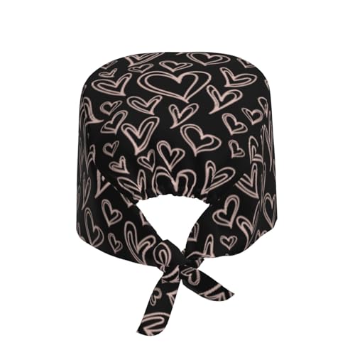 Image of Unisex Adjustable Surgical Sweatband - Elastic Bandage Cap - Scrub Caps for Nurse Working Cap