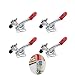 Produktbild Kniehebelspanner,4 pcs Kniehebelspanner Schnellspanner,Horizontal Toggle Clamp,Vertikaler Kniehebelspanner Quick Release Clamp,Horizontaler Schnellspanner,für Maschinenbetrieb, Zimmerei, Schweißen