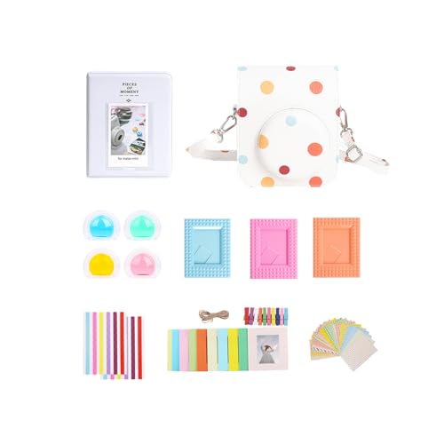 Fujifilm Instax Mini 12 Instant Camera Accessories Kit With Case, Album, Frames, Wall Frame &...