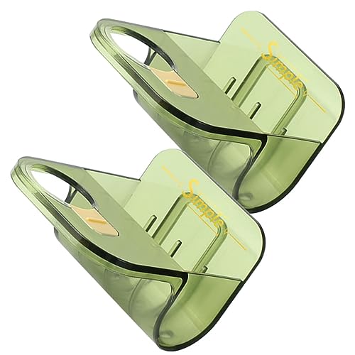 Garneck Strong Bond Adhesive Shampoo Bottle Holder Wall-Mounted Rack Shampoo Dispenser Nail-Free Practical Soap Storage