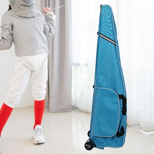 Bolsa de esgrima con ruedas y asa reforzada para un transporte cómodo 5