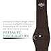 Professional's Choice 2XCOOL English Girth | Cooling Minerals Infused in Liner | V-Shaped Design for Pressure Distribution | Honeycomb Silicone Soft Grip | 52