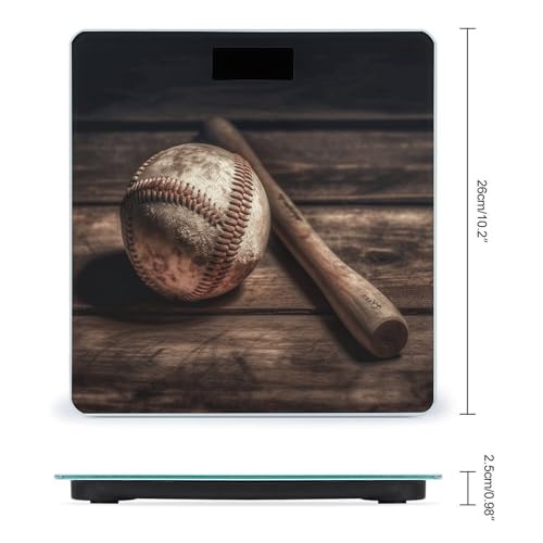 Báscula digital de baño con plataforma de vidrio templado 400 lb miniatura 2