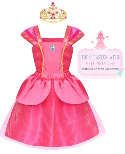Disfraz de princesa para niñas 3 a 6 años miniatura 5