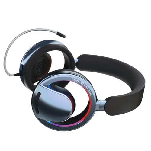 Audífonos Inalámbricos Diadema,Auriculares De Audio Con Marco Abierto | Auriculares Inalámbricos Recargables,Para Adultos Hombres Mujeres Adolescentes Trabajar Jugar Ver Videos Viajar Diariamente