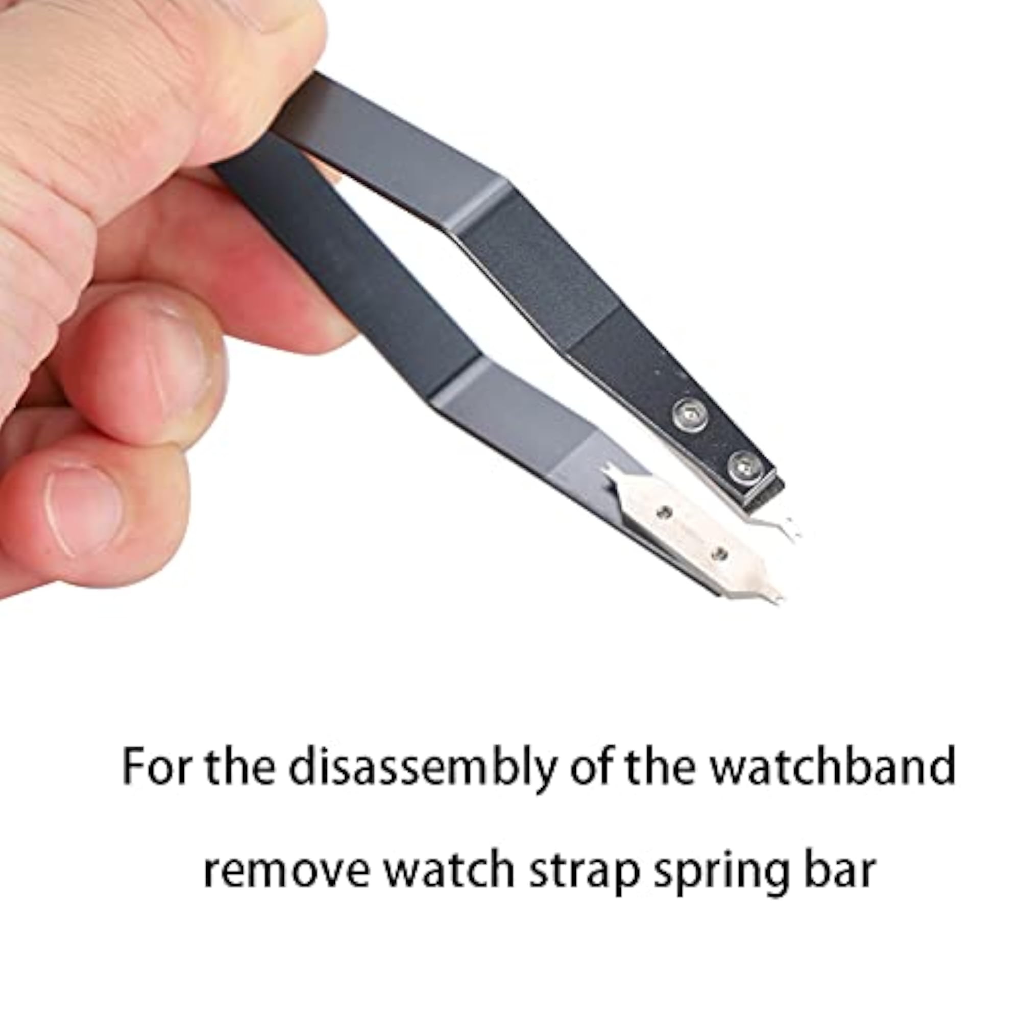 Watch Spring Bar Plier Tool, Useful Alloy Tweezers for Watch Maintenance