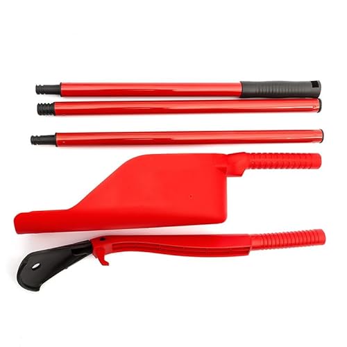 trmqnaf Retractable eaves gutter drain leaf cleaning kit, drain leaf cleaning tool, plastic gardening tool - Image 2