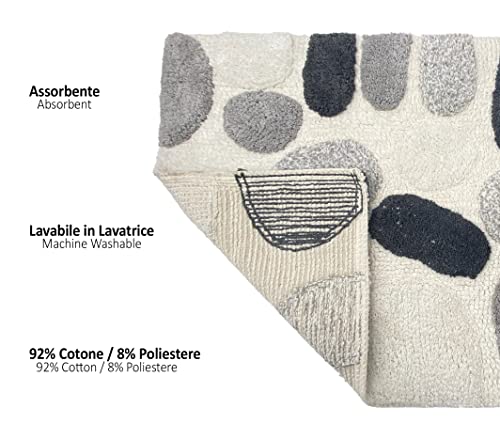 CosiCasa Badteppich rutschfest waschbar & weich - Ideal als Badematte, Badezimmerteppich oder Badvorleger - Bad Teppich… – Bild 8