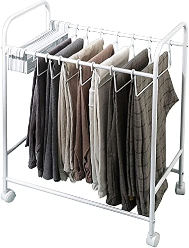 Portant à pantalons coulissant pour aménager un studio ou un dressing de petite taille