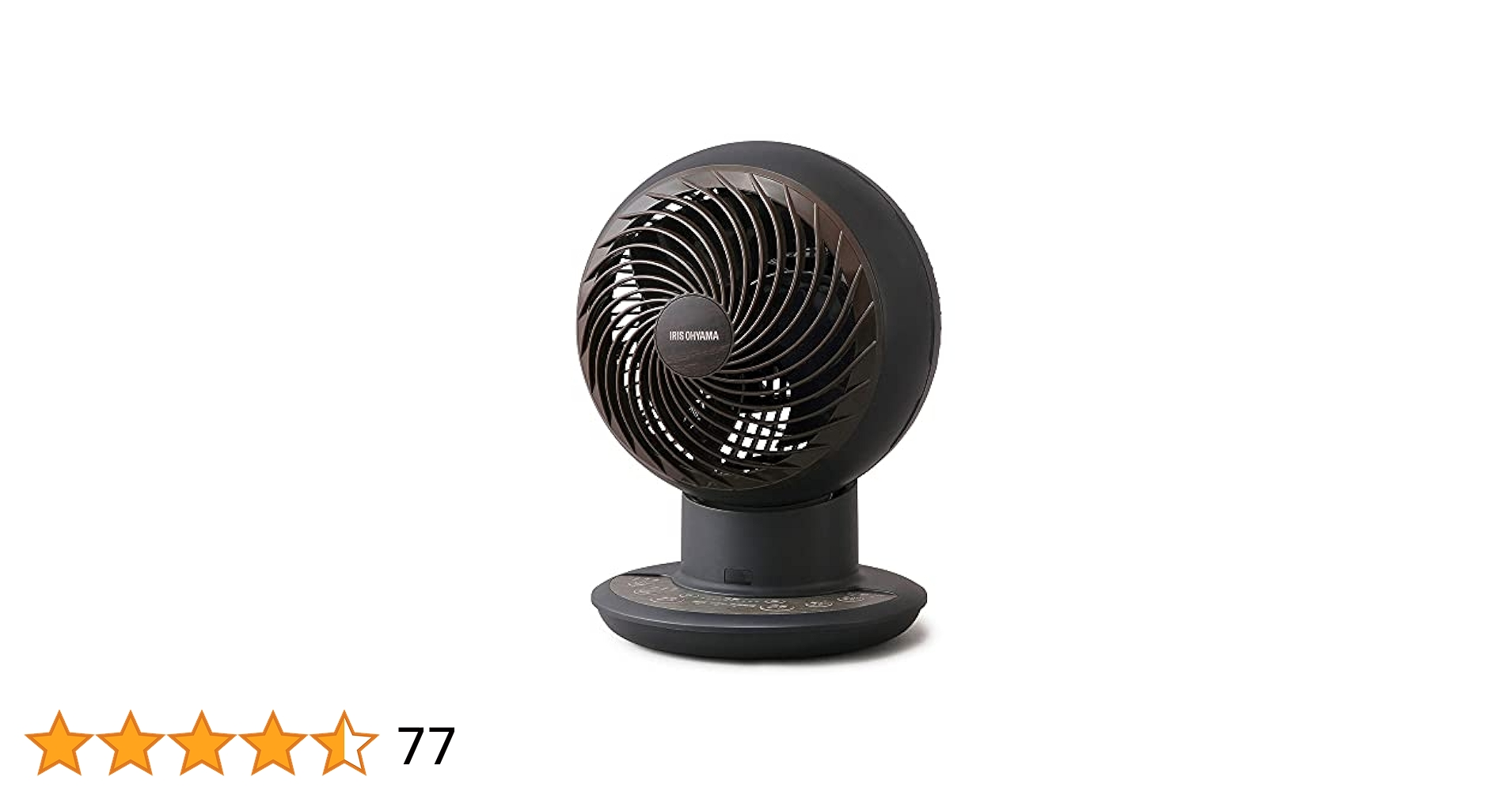 アイリスオーヤマ DC JETKCF-SDCC151T-Bブラック サーキュレーターアイ DC JET 15cm KCF-SDCC151T-B ブラック