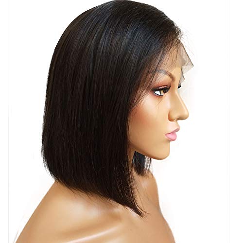 Hair 13x4 Lace Front Wigs Short Bob Straight Brazilian Remy Human Hair Bob Wigs for Black Women Human Hair Lace Front Wigs 8 Inches