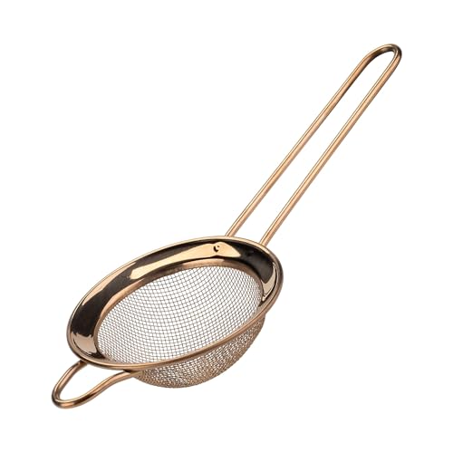 Dr. Oetker Colino da cucina a maglia fitta, colino per setacciare in acciaio inossidabile, setaccio per farina, zucchero a velo, filtro per alimenti, dimensione 10 cm