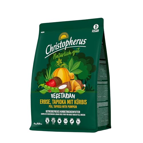 Christopherus Vegetarian - Guisante, Tapioca con Calabaza, 4 kg