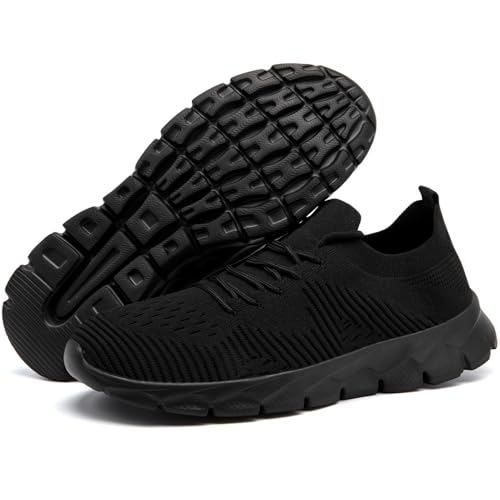 Mens Running Shoes Fashion Sneakers Slip on Breathable Tennis Gym Sports Workout Walking Shoes Lightweight2