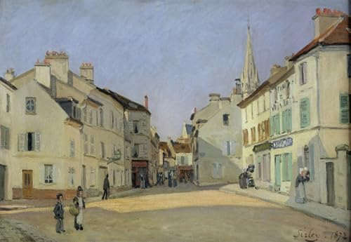 Tableau d'art Alfred Sisley Rue De La Chaussée Argenteuil : l'esprit impressionniste dans votre maison