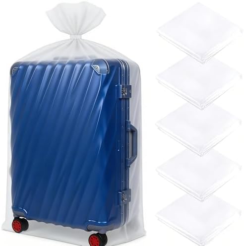 6 Pcs Bolsas de Almacenamiento de Plástico Transparente, 100 x 15...