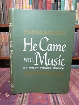 Hardcover He came with music;: [poems] Book