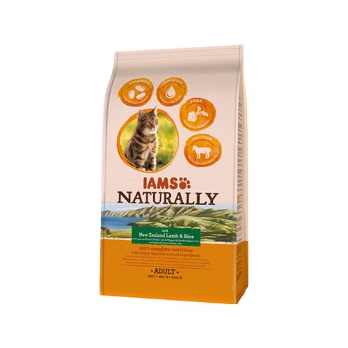 Iams - Iams Naturally Adulto Cordero y Arroz - 1900 - 2.7 Kg