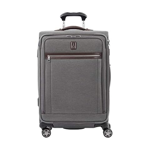 Travelpro Platinum Elite Large Softside Spinner Suitcase 4 Wheels 27x18x11 Expandable and Durable 97 litres Magnetic Swivel Wheels Travel Luggage 10 Years Warranty Cover