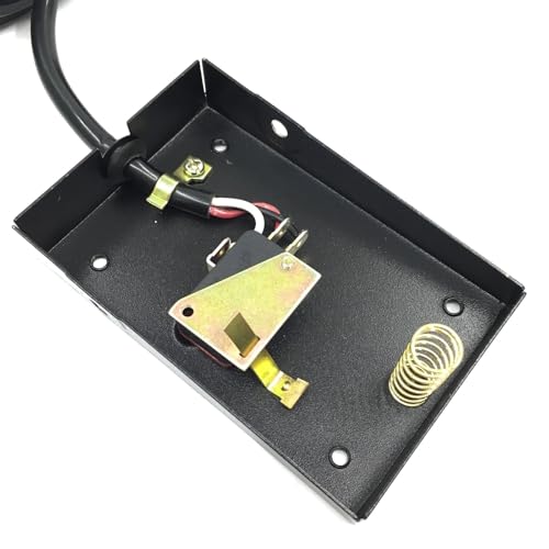 Interruptor de pie TFS-1 pedal de control eléctrico 10A con cable de 1 metro 4