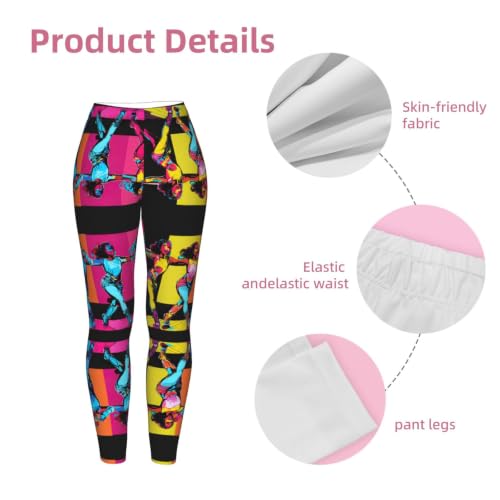 Leggings de gimnasia sin transparencias de compresión suave para mujer 6