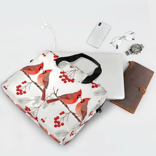 Bolso Maletín para Laptop 15.6" Rojo con Asa miniatura 7