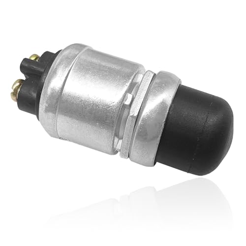 Icyhaws 12V 50A Engine Start Push Button, Waterproof Horn Button Momentary Start Switch, Sealed Push Button Switch for Car Truck Boat RV ATV
