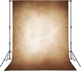 Abstract Latte Brown Professional Photography Backdrop for Adult Portrait Photo Props Booth Background Photoshoot Studio with Thick Ployester Fabric Roller Pocket on Top (5x7 ft)
