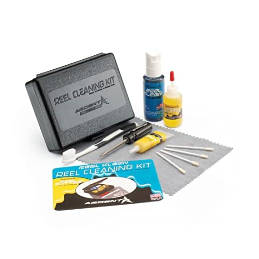 Ardent Reel Kleen Cleaning Kit for Freshwater Reel Maintenance, Multi, Sm 6-inch w