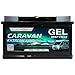 Electronicx GEL Versorgungsbatterie Caravan Extreme 12V 110Ah 110 Ah – 315x175x190 mm –Boot, Van Wohnmobil, Wohnwagen, Camping Batterieakku GEL-Technologie – Pluspol rechts – wartungsfrei