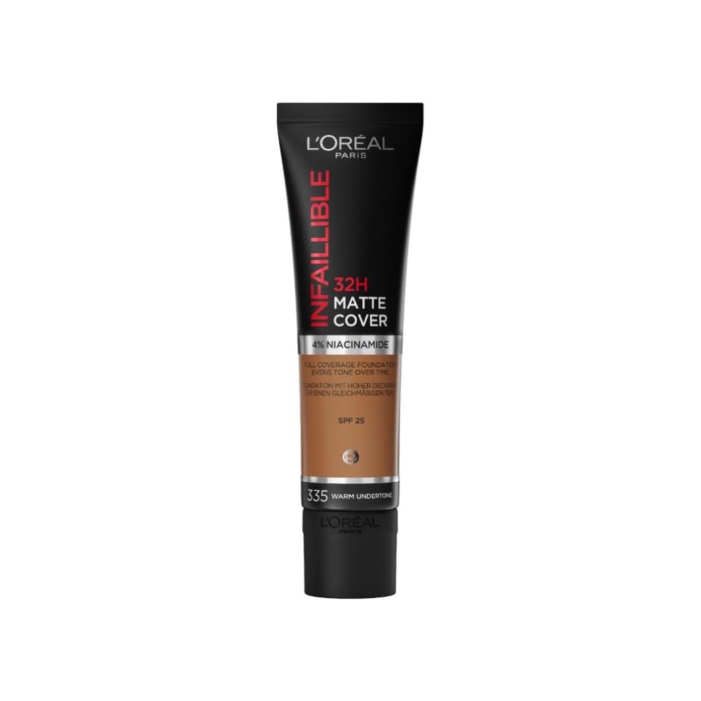 Loreal Infallible Matte Cover 32H Foundation  Warm Undertone 335