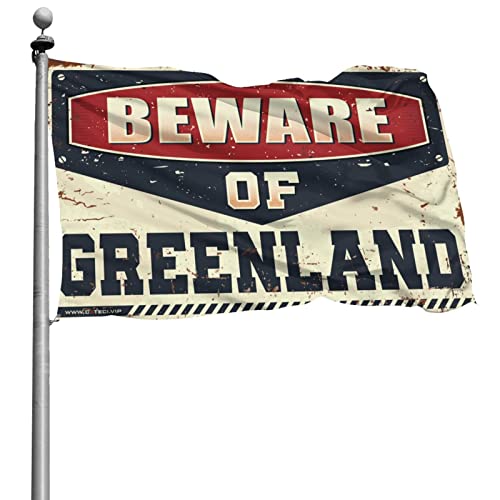 Bannière de chambre Beware of Greenland : transformez le style de votre studio