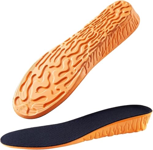 ZXIAyuxd Cushion Shoe Insoles，Invisible Height Increase Templates for Men Women Shoes Sole Pad Breathable Orthopedic Insoles for The Feet Care(A3.5cm,EU39 40(250mm))