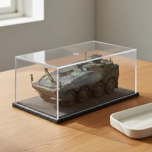 Véhicule Blindé Commandement 1:72 Finition Haute Précision pour Vitrine