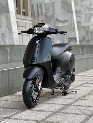 Image of WALLMATE Matt Black Car Sticker Self Adhesive Bubble Free Vinyl Wrap for Car, Scooty, Cycle, Bike and Other Vihicle Interior & Exterior Decoration (Black Matt, 20X84 in)