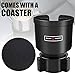 Upgraded Car Cup Holder Expander Adapter with Offset Adjustable Base, Compatible with Yeti 14/24/36/46oz Ramblers, Hydro Flasks 32/40oz, Other Large Bottles Mugs in 3.5