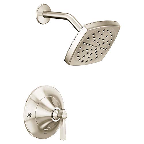 Up To 50% OFF Moen TS2912NL Flara Posi-Temp Pressure Balancing Shower Trim Kit, Valve Required, Polished Nickel