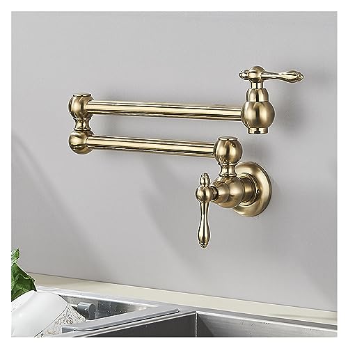 Robinet de cuisine mural pliant pour optimiser un évier compact - 7