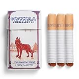 Nocciola Squeaky Sounds Puff Stick Dog Toys, Funny Interactive Plush Pitbull Husky Frenchie Pug Puppy Toys for Small to Medium Breed, Dog Accessories Boy Gifts- CHEWGARETTE
