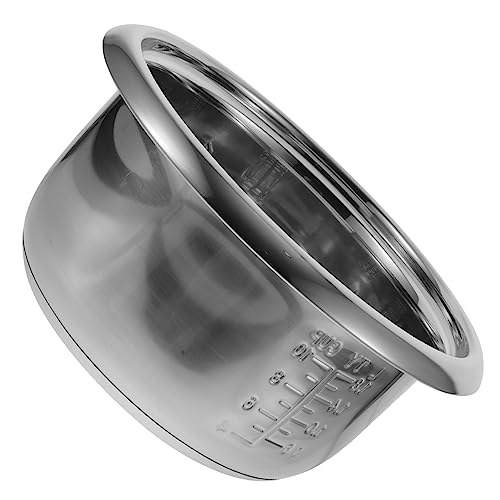 SMASOLO Olla Arrocera Interior Inoxidable Recipiente Multiusos con Diseño de para Cocción Casa y Hotel