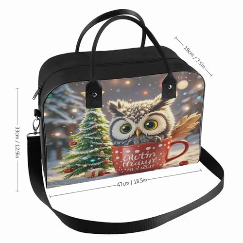 Bolso Tote con cremallera y correa ajustable en nylon miniatura 2