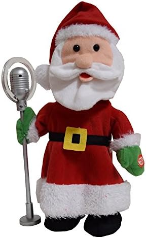 Christmas Santa Singing and Dancing with Microphone in Hand By 'BOOLAJ'