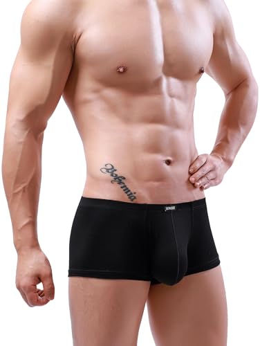 iKingsky Men's Modal Bulge Boxer Briefs Sexy Pouch Shorts Stretch Low Rise Under Panties for Men 5