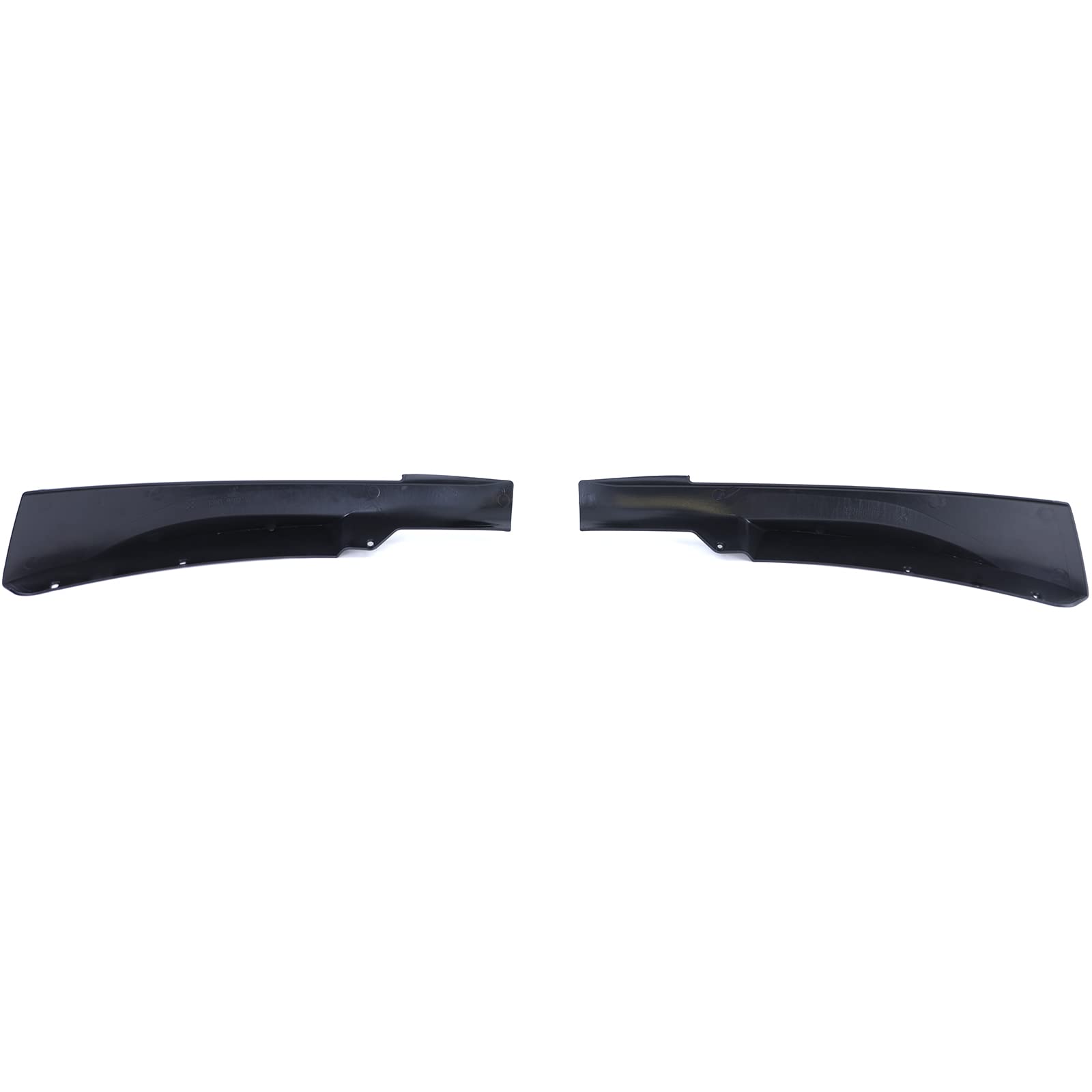 Front Spoiler Ecken Splitter Schwarz Glanz passend für 3er BMW E90 E91 08-12