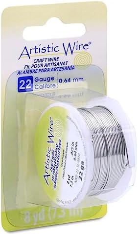 Artistic Wire 22-Gauge Tinned Copper Wire, 8-Yards