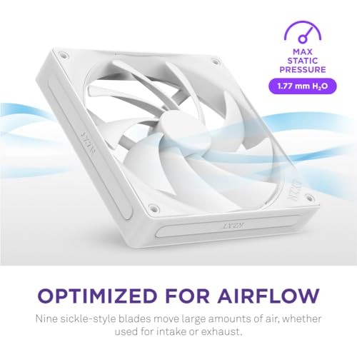 Image of F140Q - 140mm Quiet Airflow Fans - Single - White
