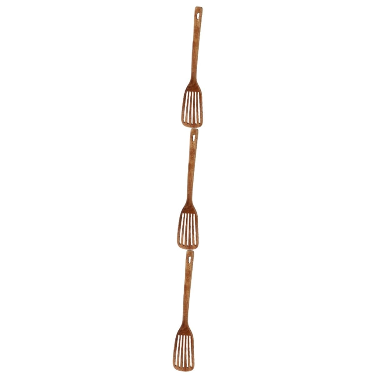 TOPBATHY 3pezzi Spatola per Wok Utensile per per Frittura e Alimenti Design e Superficie