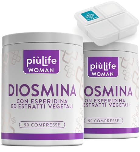 Diosmina Esperidina 1000mg – 2 al giorno PiùLife – Integratore